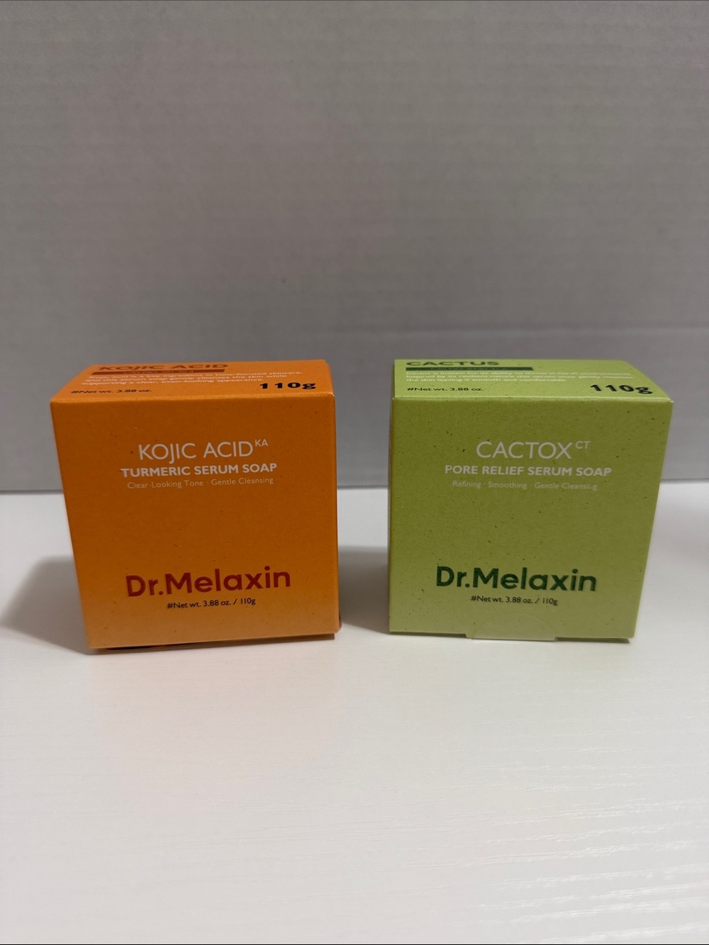 Dr. Melaxin Kojic Acid and Cactox Soap Bars
